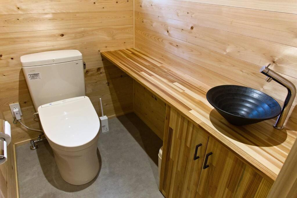 Hinoki No Ie - Cottage With Natural Hot Spring In A Cypress Bathtub Shika ภายนอก รูปภาพ